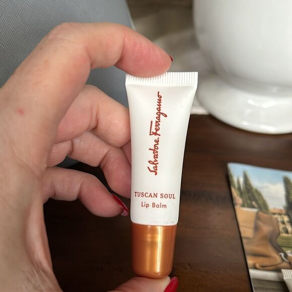 COLE HAAN  American Airlines Toiletry Cosmetic Bag 2 lip balm and 2 dental kit - Picture 7 of 10